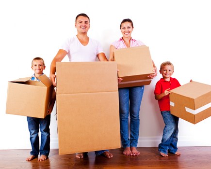Team preparing furniture safely before a removal job