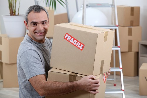 Man and van service assisting a home move in Catford