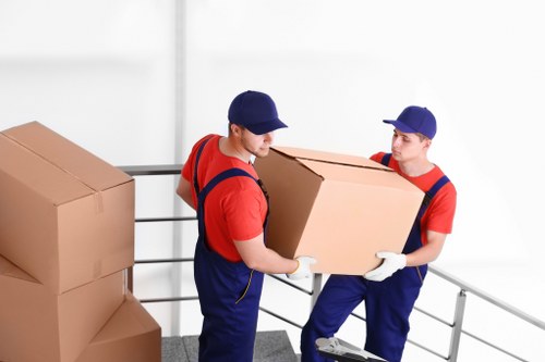 Office relocation equipment and furniture being moved locally in Catford
