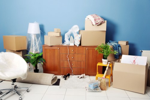 Secure local storage support for Catford property moves