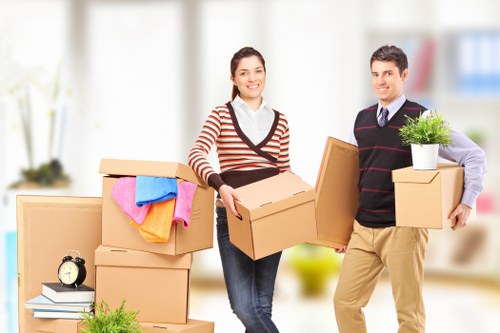 Professional Catford removal team handling a quick relocation