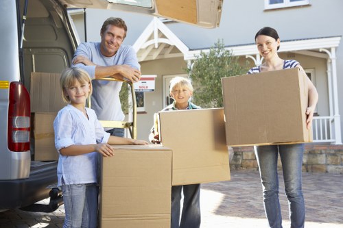 Careful packing and furniture protection for a Catford home removal